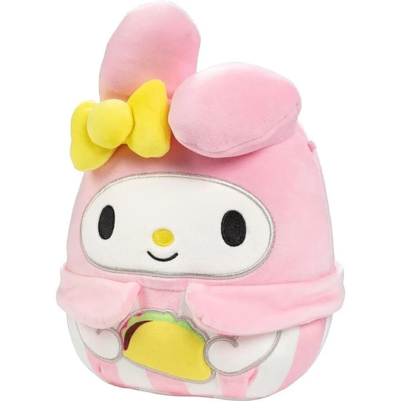 Melody with Taco Sanrio  Plush Soft and Squishy Stuffed Animal Hello Kitty Toy - Picture 2 of 6